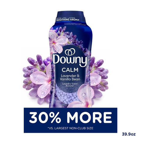 Downy Infusions Calm Scent Booster Laundry Beads, Lavender and Vanilla Bean (39.9oz.)