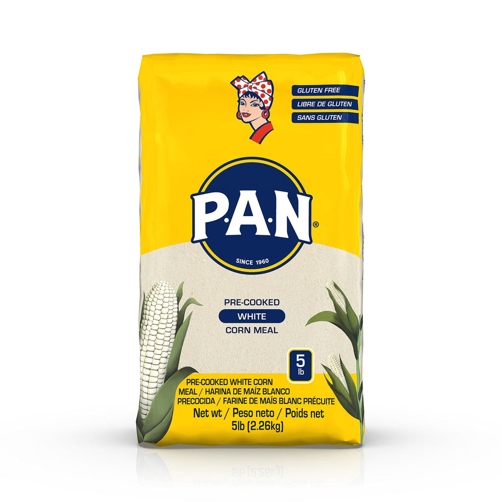 PAN White Cornmeal, (5lb.)