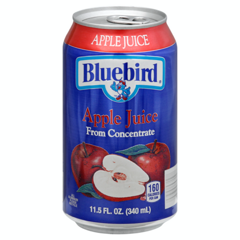 Bluebird Apple Juice 24/11.5oz