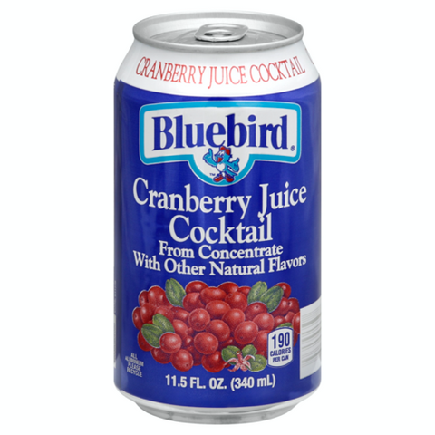 Bluebird Cranberry Juice, (24/11.5oz.)