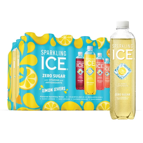 Sparkling Ice Summer Lemonade Variety Pack, (17 fl. oz., 24 pk.)