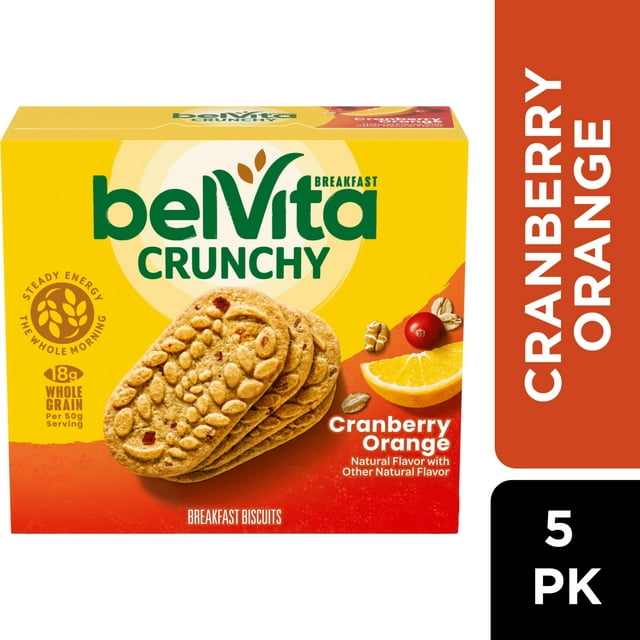 belVita Breakfast Biscuits, Cranberry Orange (8.8oz.)