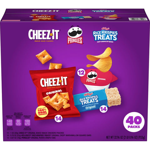 Kellogg's Classic Snack Mix Variety Pack, (40ct.)