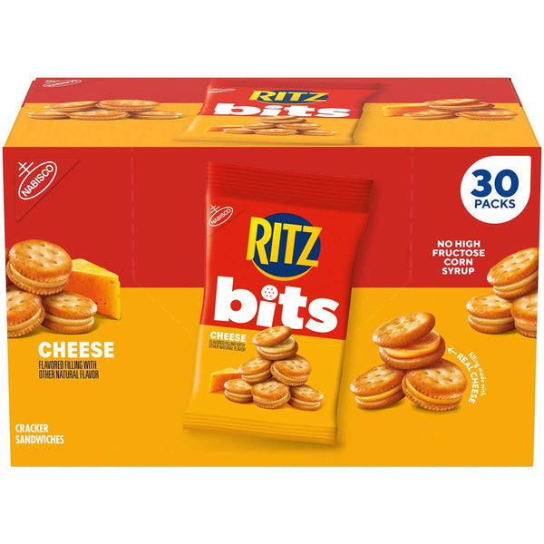 Nabisco Ritz Bits Cheese Cracker Sandwiches (1.5 oz. packs, 30 ct.)