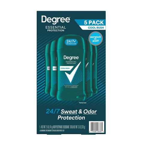 Degree Men Antiperspirant Deodorant, Cool Rush (2.7 oz.)