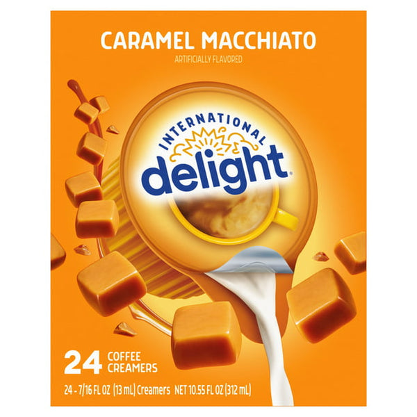 International Delight Coffee Creamer Singles, Caramel Macchiato (24ct.)