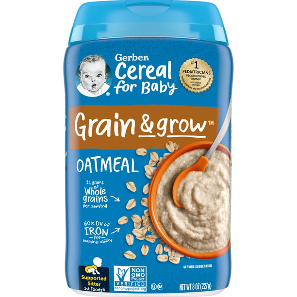 Gerber Baby Cereal, Oatmeal (8oz.)