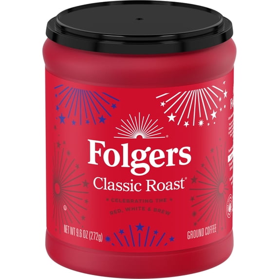 Folgers Ground Coffee,  Classic Roast (9.6oz.)
