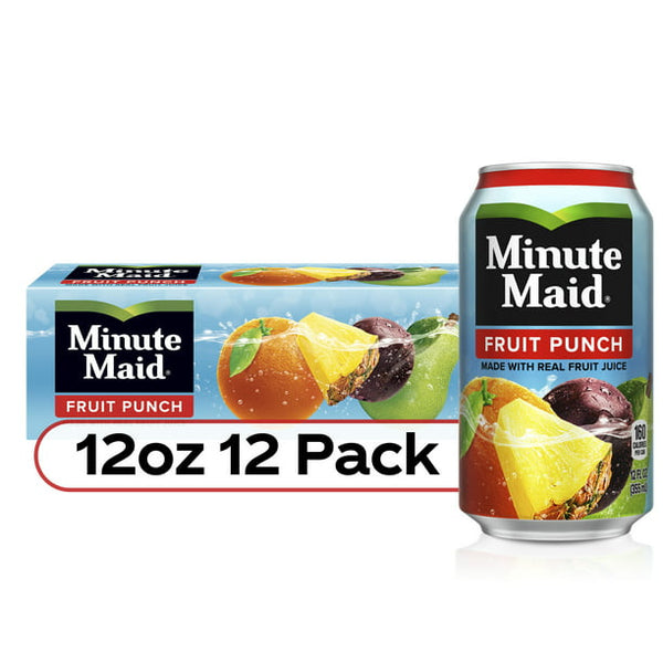 Minute Maid Fruit Punch, (12pk.)