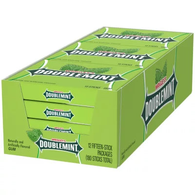Wrigley's Doublemint Chewing Gum, (12/15ct.)