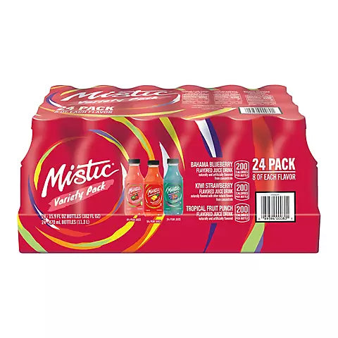Mistic Tropical Juice Drink Variety, (24/15.9oz.)