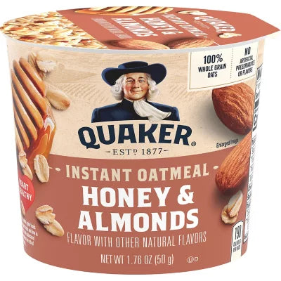 Quaker Instant Oatmeal Flavor Variety Express Cups, (12ct.)