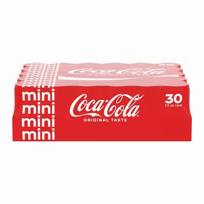 Coca-Cola Mini Cans (7.5 oz., 30pk.)
