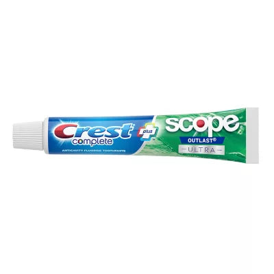 Crest Complete Whitening + Scope Toothpaste, Mint, (6.3oz.)