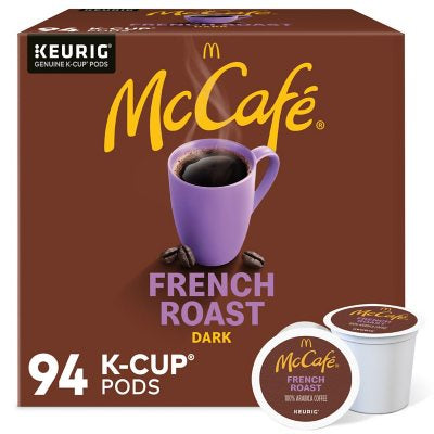 McCafe French Roast K-Cup Coffee Pods (94ct.)