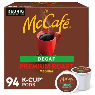 McCafe Decaf Premium Roast K-Cup Coffee Pods (94ct.)