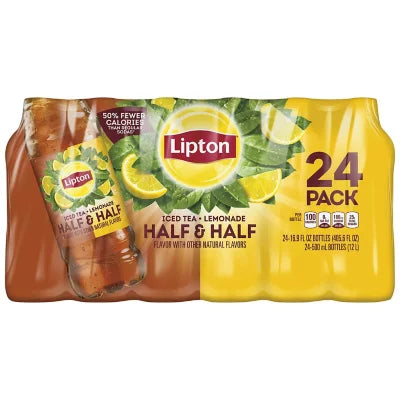 Lipton Half & Half Icee Tea and Lemonade, (24 pk., 16.9fl.oz.)