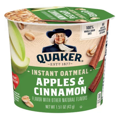 Quaker Instant Oatmeal Flavor Variety Express Cups, (12ct.)