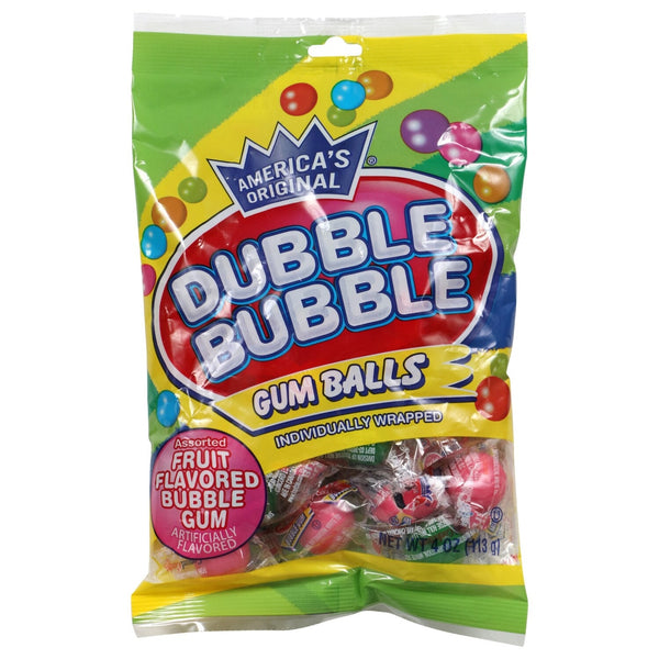 Dubble Bubble Bubble Gum Balls, (4oz.)