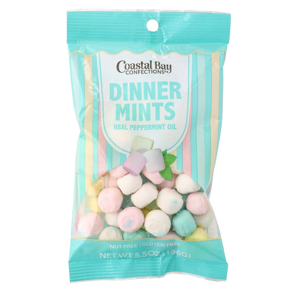 Coastal Bay Confections Pastel Dinner Mints, (5.5oz.)