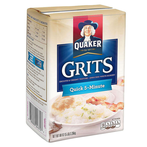 Quaker Grits, (5lb Bag)