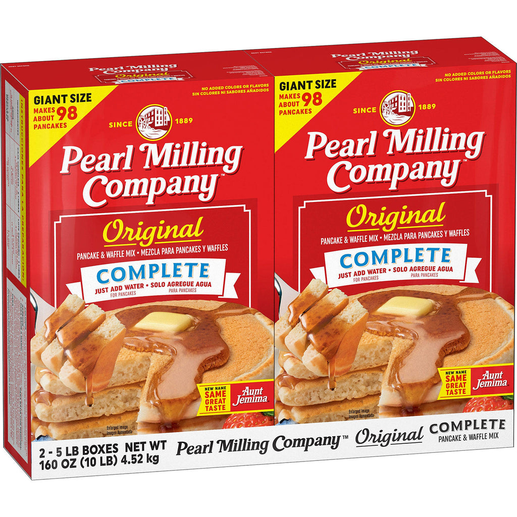 Pearl Milling Company Original Complete Pancake & Waffle Mix, (2/5lb)