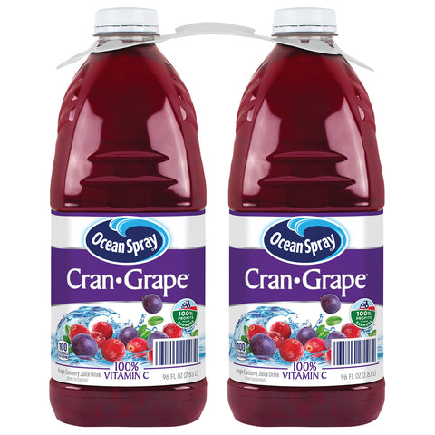 Oceanspray Cran-Grape Juice (2ct, 96oz)