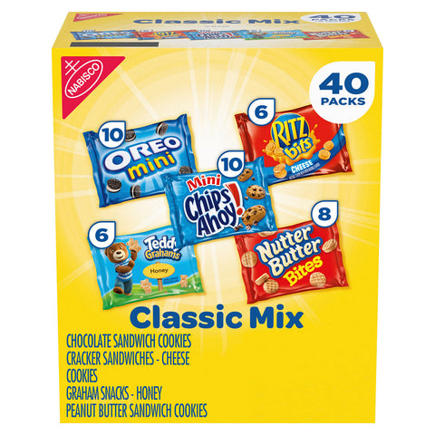 Nabisco Classic Mix Variety Pack, (40ct.)