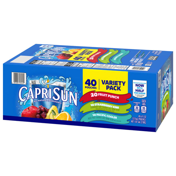 Caprisun Variety Juice, (40/6oz.)