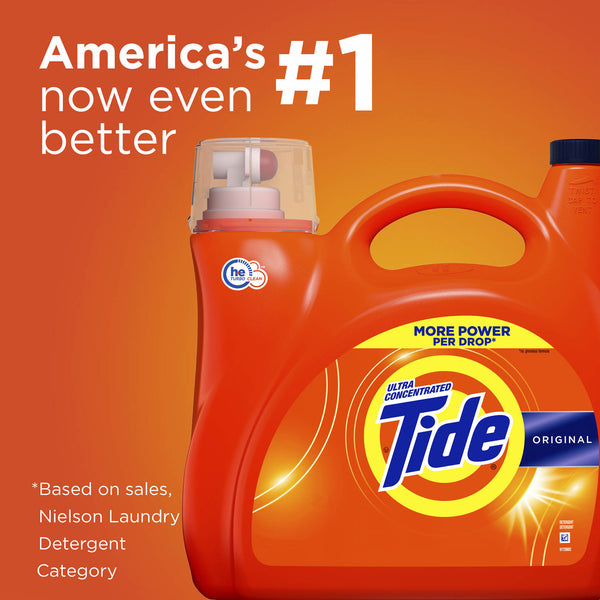 Tide HE Original Liquid Detergent, (152 loads 170floz.)