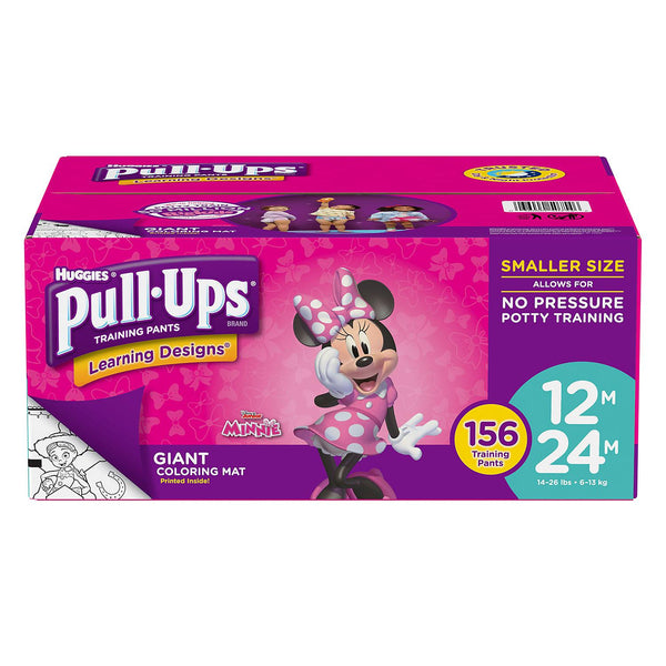 Huggies Pull-ups Girls Training Pants (12M-24M)