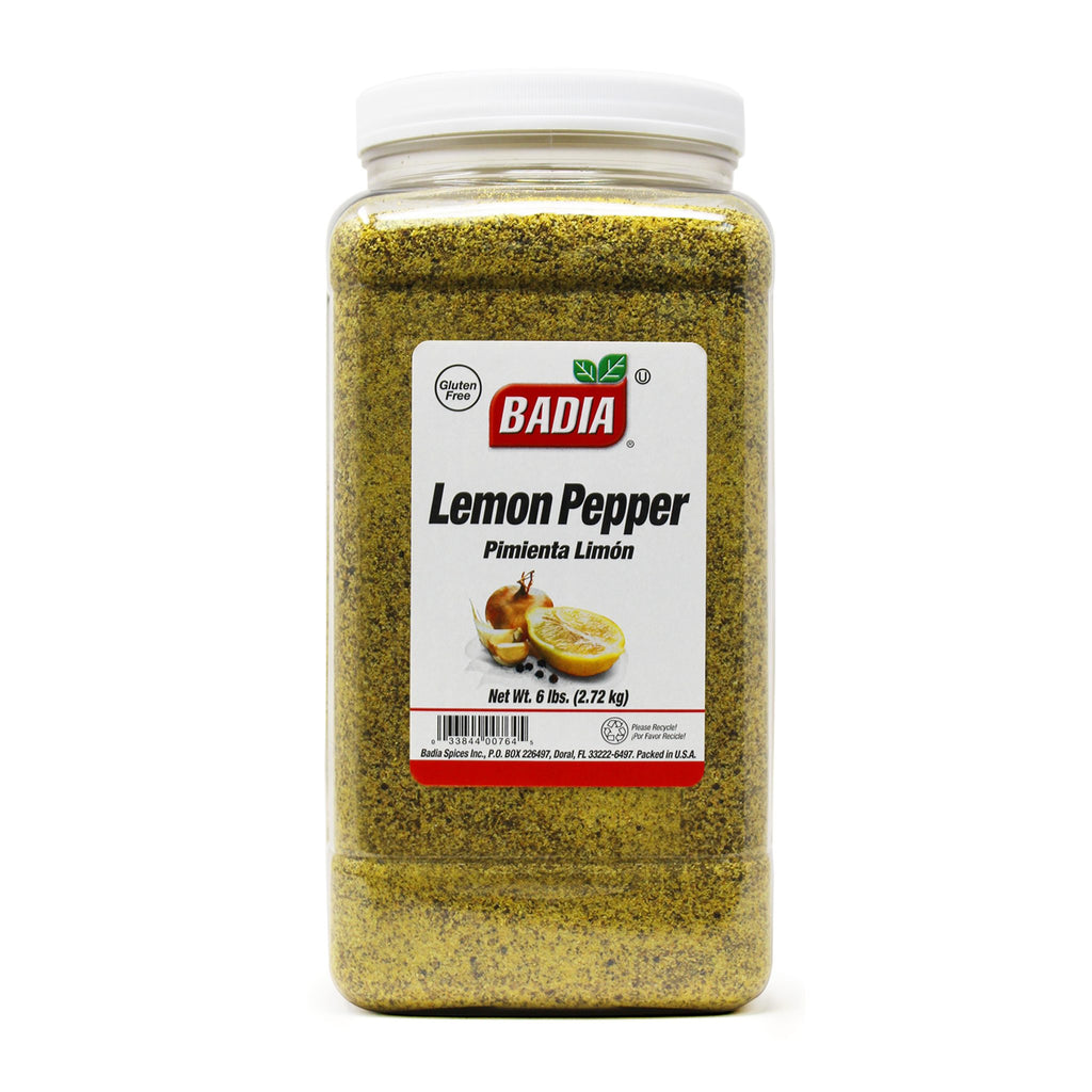 Badia Lemon Pepper, (6lbs.)