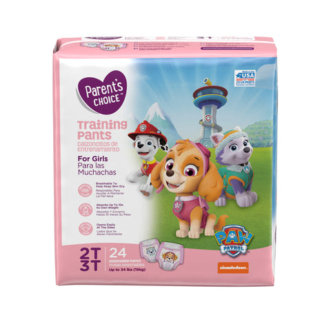 Parent’s Choice Girls Training Pants (2t-3t)