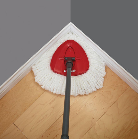 O-Cedar Easy Wring Spin Mop & Bucket System with 3 Extra Refills