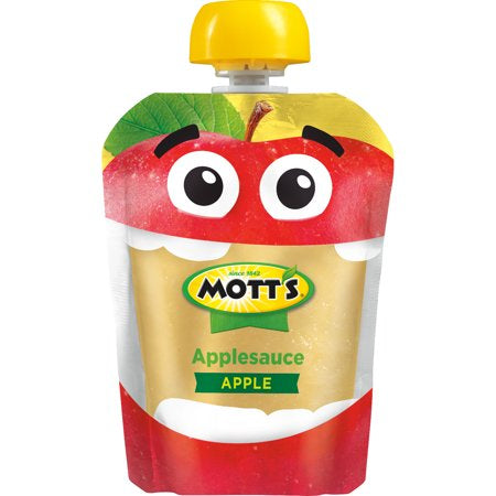 Mott's Applesauce Pouches, Apple (12ct., 3.2oz)