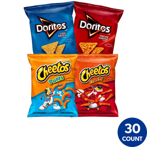 Frito-Lay Doritos & Cheetos Mix Variety Pack (30ct.)
