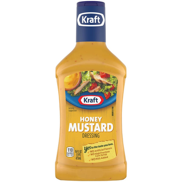 Kraft Honey Mustard Dressing, (16 fl.oz.)