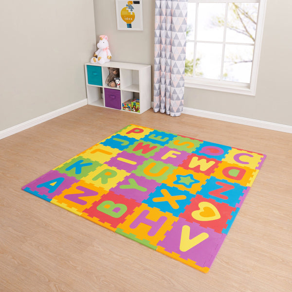 Spark. Create. Imagine. ABC Foam Playmat Learning Toy Set, 28 Pieces