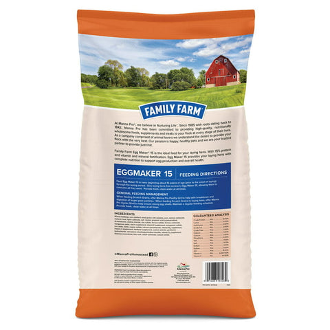 Family Farm & Home Egg Maker 15 Pellets, (40lb.)