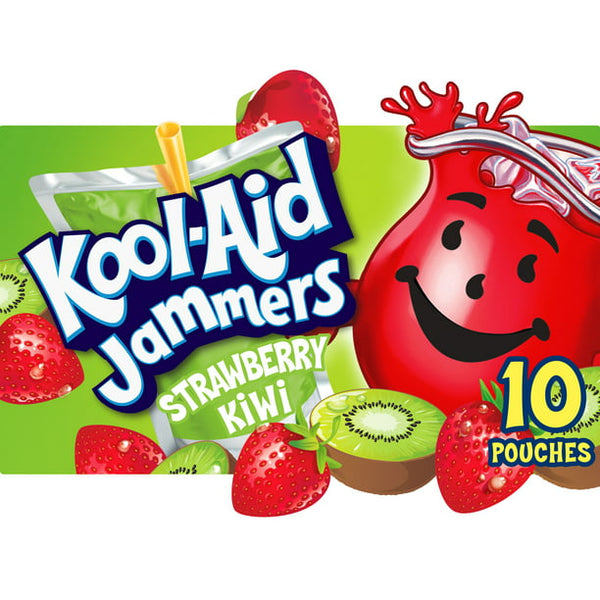 Kool-Aid Jammers, Strawberry Kiwi, (10/6oz.)