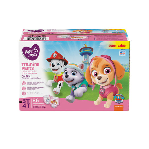 Parent’s Choice Girls Training Pants (3t-4t)