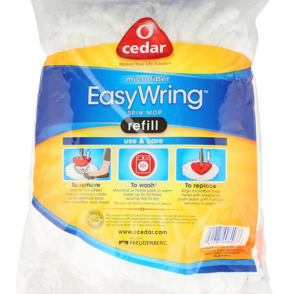 O-Cedar Easy Wring Spin Mop Microfiber Refill