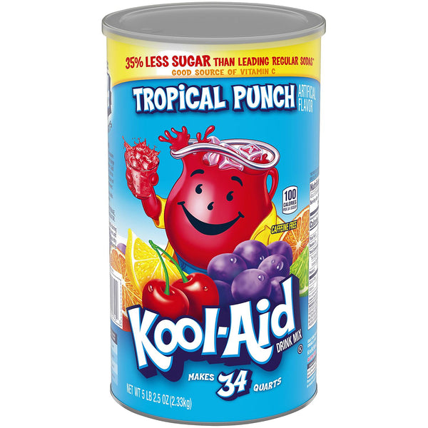 Kool-Aid Tropical Punch Powdered Mix,  (82.5oz)