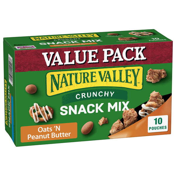 Nature Valley Snack Mix, Crunchy Oats ‘n Peanut Butter (10ct.)