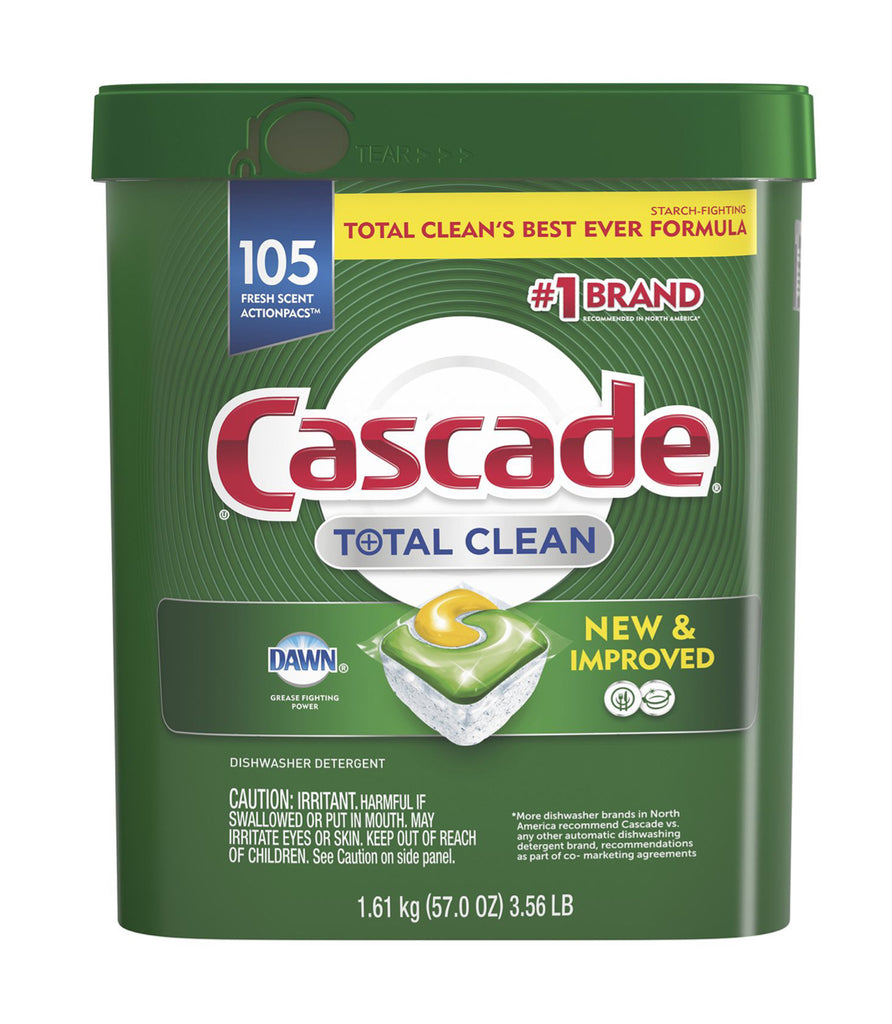 Cascade ActionPacs Fresh Scent Dishwasher Detergent, (105 ct.)