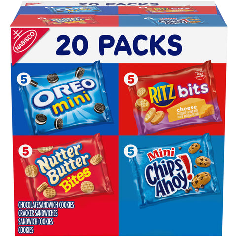 Nabisco Cookies Mini Variety Pk., (20ct.)