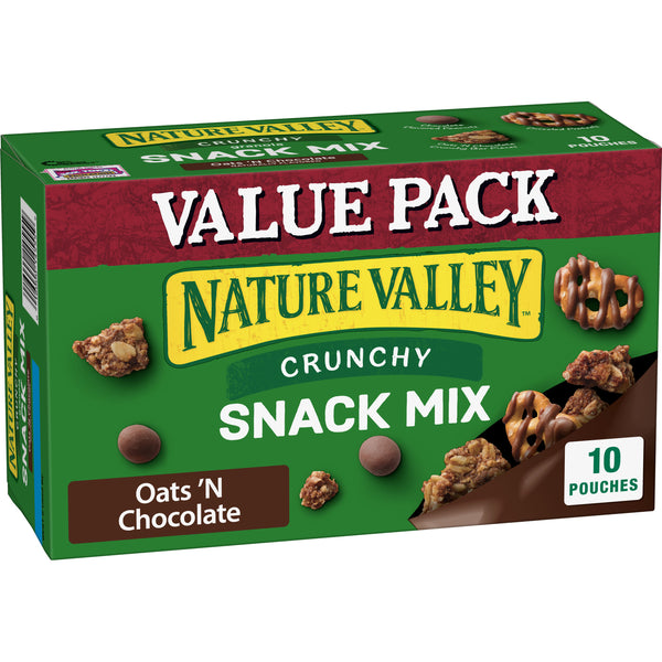 Nature Valley Snack Mix, Crunchy Oats ‘n Chocolate (10ct.)