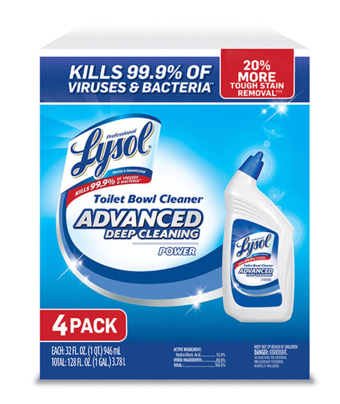 Lysol Professional Toilet Bowl Cleaner, Original (4/32oz.)