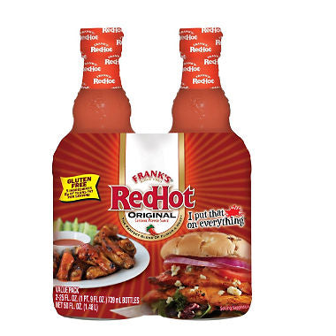 Frank's Red Hot Original Cayenne Pepper Sauce (2ct./25oz.)