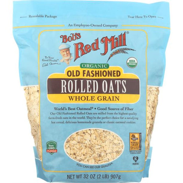 Bob's Red Mill Old Fashioned Rolled Oats, Organic, (32oz.)